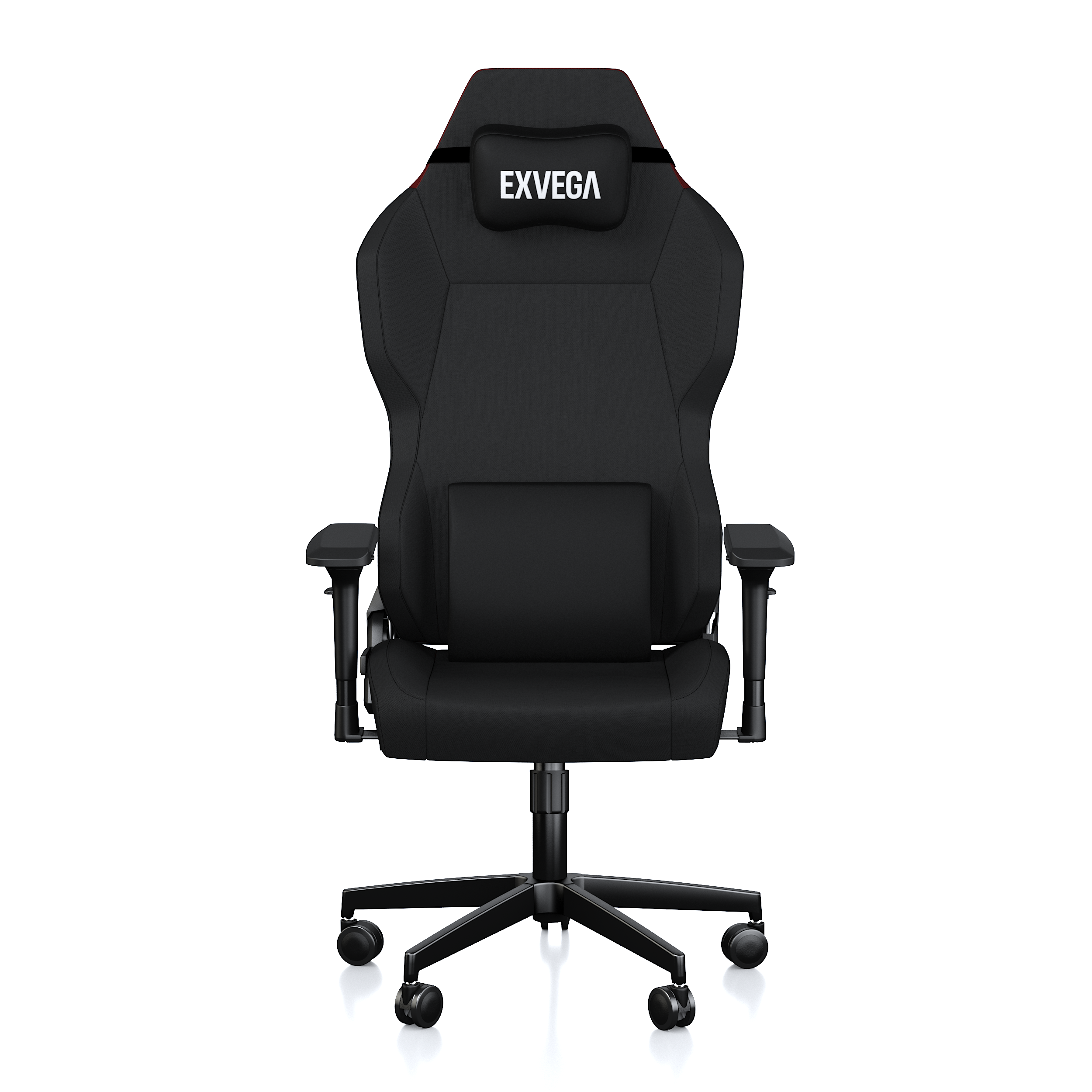 EXVEGA Andromeda Fabric Gaming Chair – Black