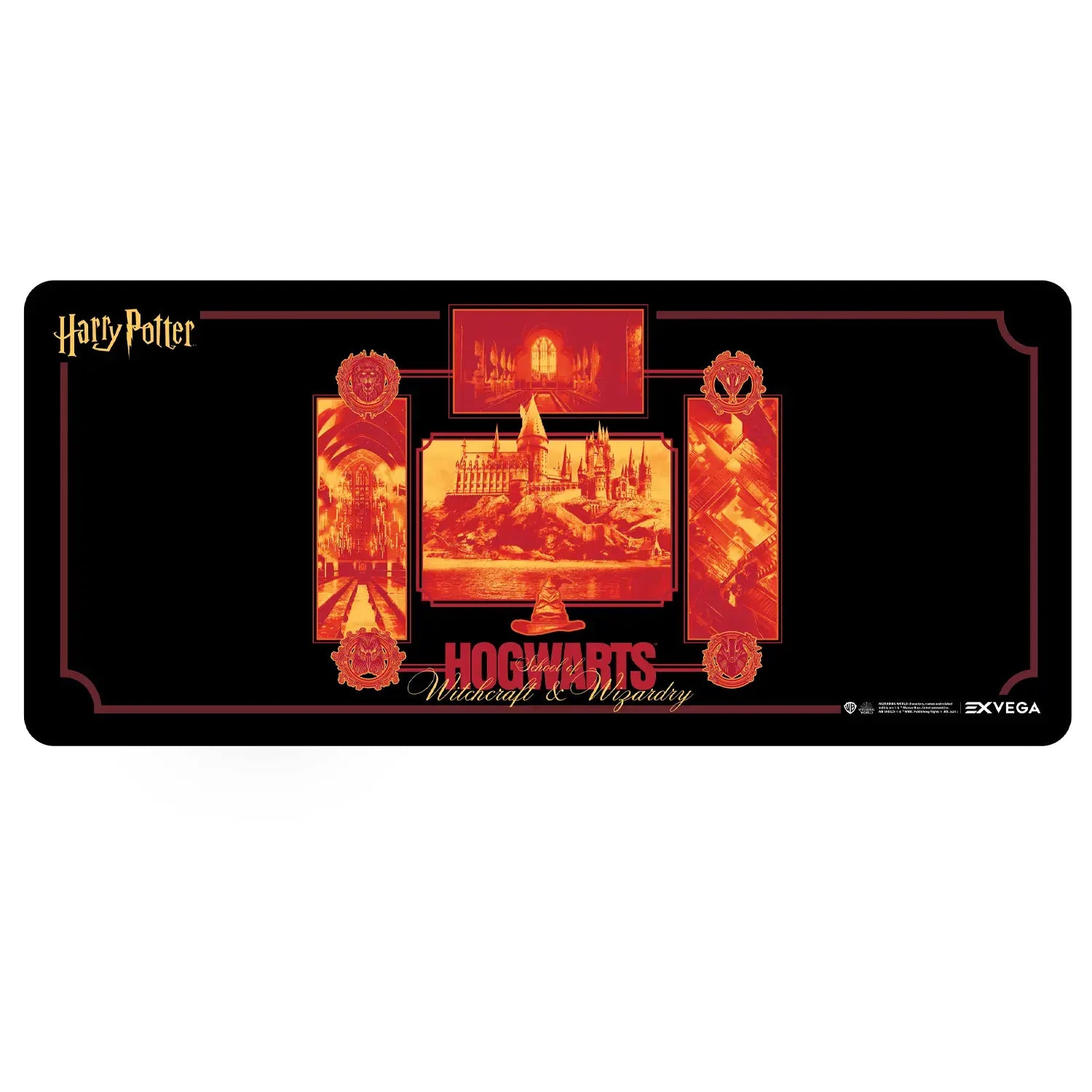 EXVEGA Harry Potter Hogwarts XXL Mouse Pad 90×40 - EXVEGA