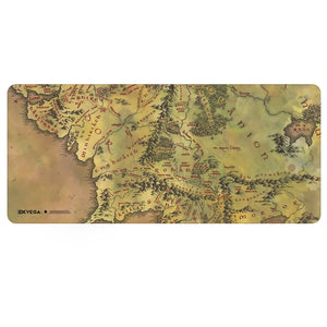EXVEGA The Lord of the Rings Middle-earth Map Licensed XXL Mouse Pad 90×40 - EXVEGA