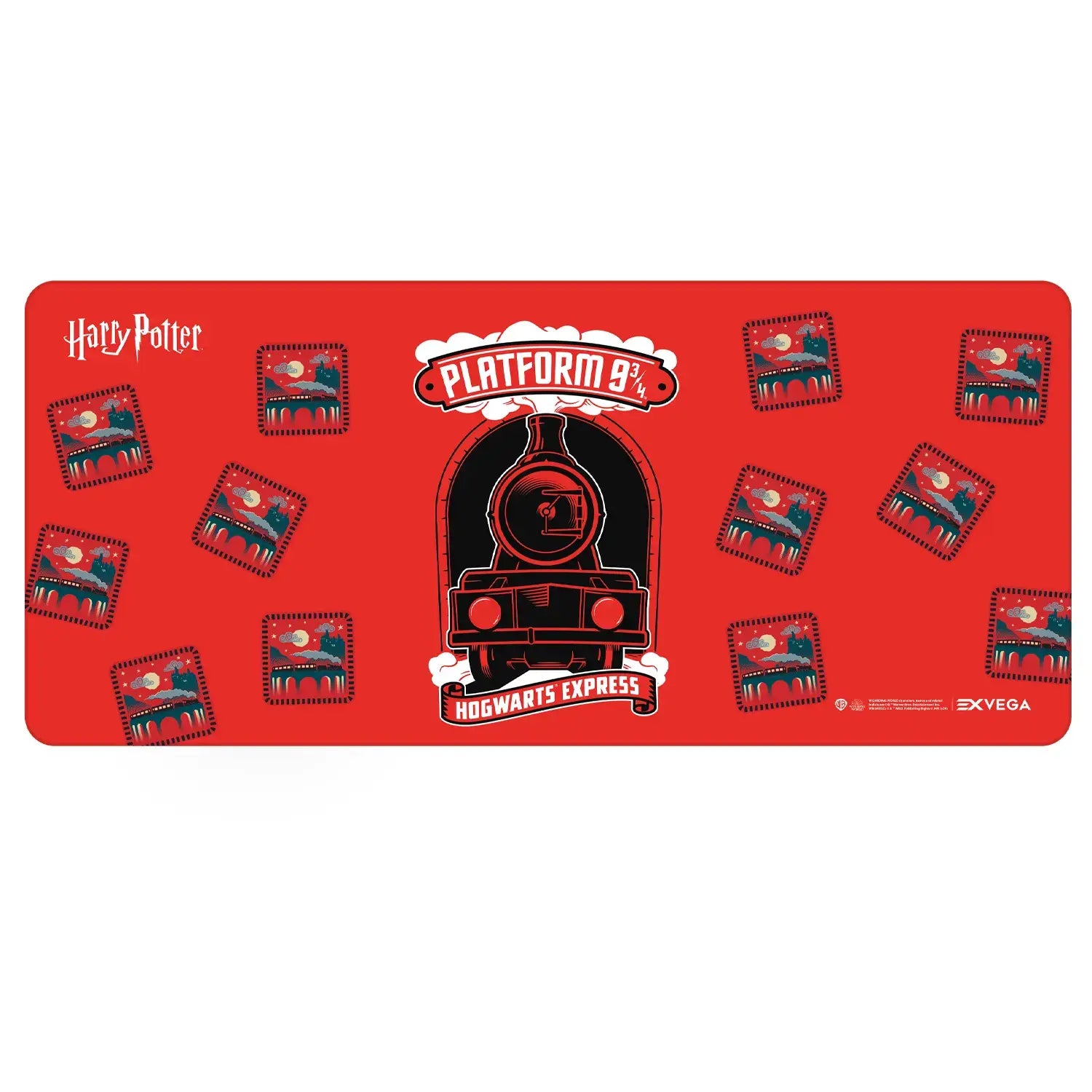 EXVEGA Harry Potter Hogwarts Express Platform 9 3/4 XXL Mouse Pad 90×40 - EXVEGA