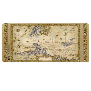 EXVEGA The Lord of the Rings War of the Rohirrim Maps Licensed XXL Mouse Pad 90×40 - EXVEGA