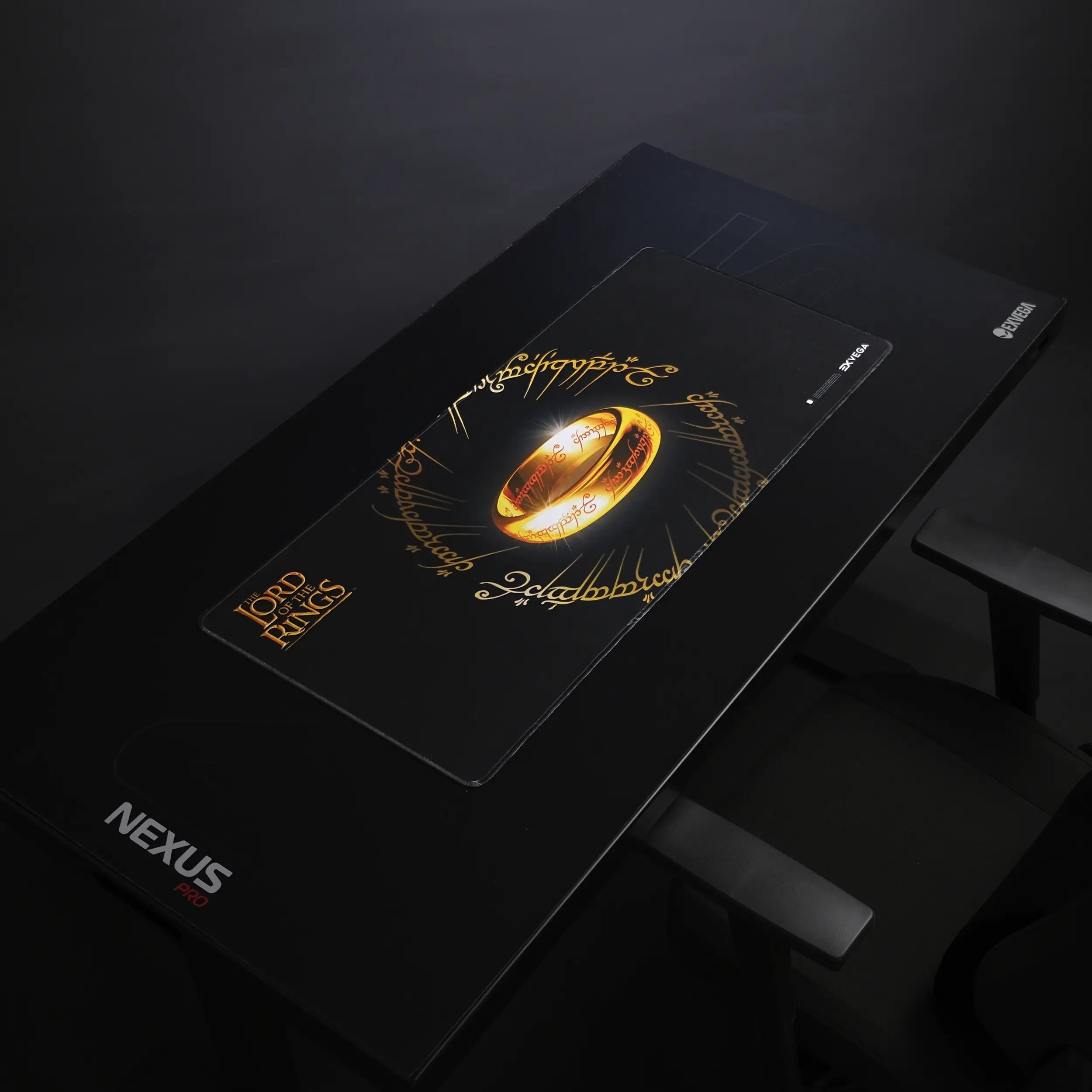EXVEGA The Lord of the Rings One Ring Licensed XXL Mouse Pad 90×40 - EXVEGA