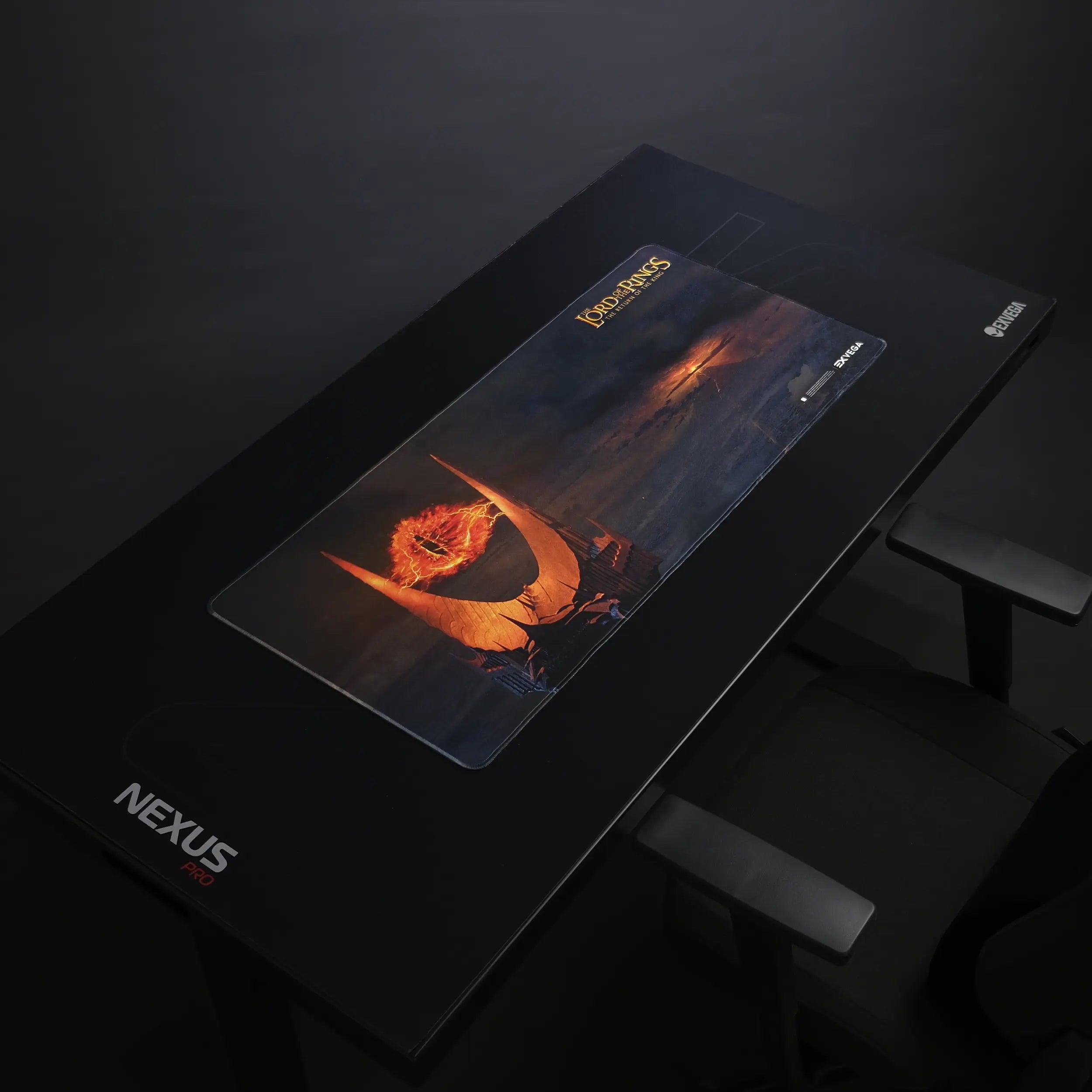 EXVEGA The Lord of the Rings Sauron Eye Licensed XXL Mouse Pad 90×40 - EXVEGA