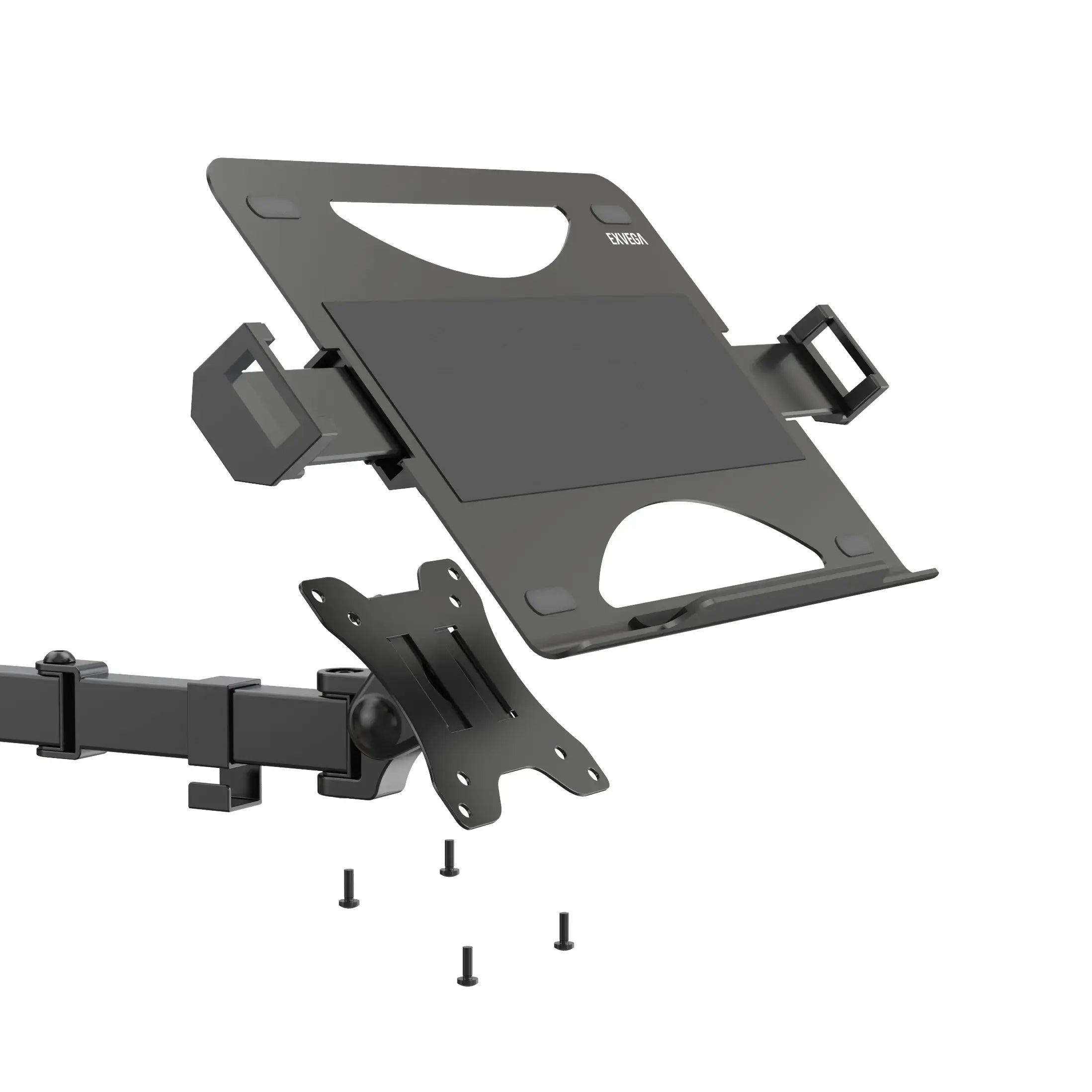 EXVEGA Adjustable Aluminum Laptop Stand with VESA Mount Compatibility EX789 - EXVEGA