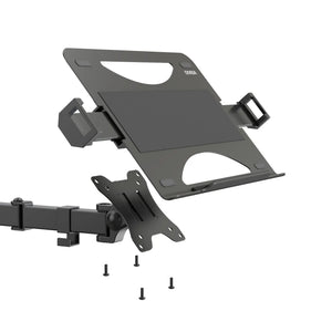 EXVEGA Adjustable Aluminum Laptop Stand with VESA Mount Compatibility EX789 - EXVEGA