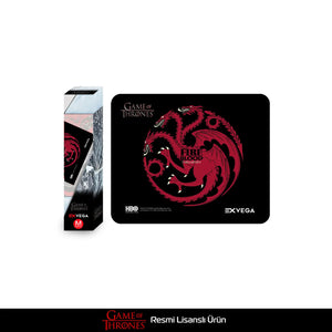 EXVEGA Game of Thrones Fire and Blood Targaryen Mouse Pad M 33×27 - EXVEGA