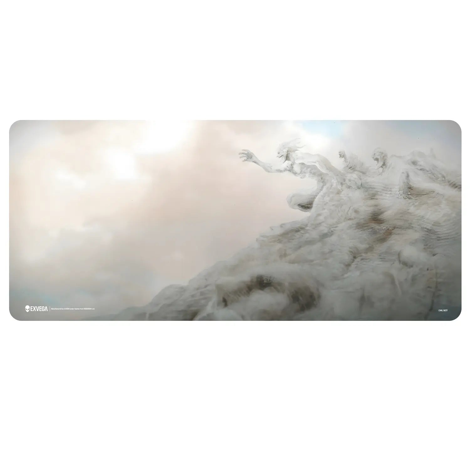EXVEGA Attack on Titan Founding Titan XXL Mouse Pad 90×40 - EXVEGA